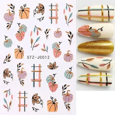 Abtibilduri unghii Marquise, STICKER91, Multicolor