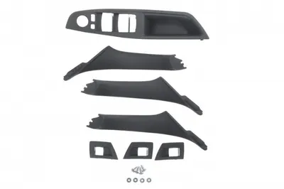 Maner usa interior (negru, set) potrivit BMW 5 F10, F11 12.09-02.17