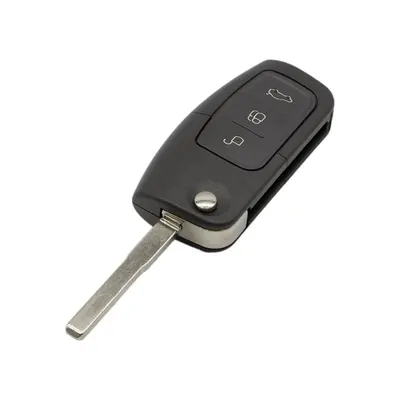 Cheie Auto Completa Techstar® compatibila cu Ford, Focus, Fiesta, Mondeo, 4D63, 433Mhz, 3 Butoane, Inchidere Geamuri