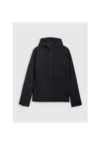 Jacheta softshell barbati membrana NeoDry 5000 - Poliester - rezistenta la vant - gluga - negru