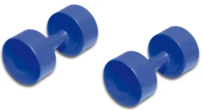 Set gantere din vinil - 5 kg (total 10 kg)