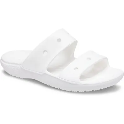 Slapi unisex Crocs Classic, Alb