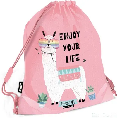Rucsac sport Lizzy Card - Lama LOL, Lollipop