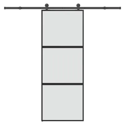 Gossi usa glisanta cu set de feronerie sticla temperata si aluminiu