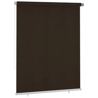 vidaXL Jaluzea tip rulou de exterior, maro, 185 (l) x 230 (î) cm