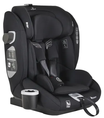 Scaun auto Cangaroo - Falcon, i-Size, 76-150 cm, Pirate-black