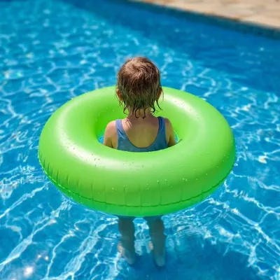 Colac Intex verde pentru copii 91cm