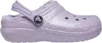Saboti Crocs Classic Glitter Lined Clog Kids Mov - Lavender
