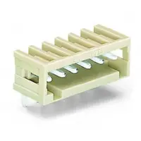 THT male header; 1.0 x 1.0 mm solder pin; angled; 100% protected against mismating; Pin spacing 3.5 mm; 11-pole; light gray