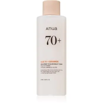 Anua Rice 70+ Glow Milky Toner tonic hidratant pentru o piele mai luminoasa