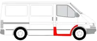 Prag lateral dreapta potrivit FORD TRANSIT 1991-2000