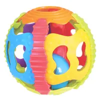 Minge zdrănitoare multicoloră Playgro - Shake Rattle and Roll Ball