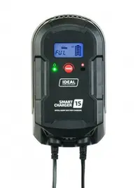 Aparat incarcat baterii auto SMART CHARGE 15 LCD, voltaj incarcare: 12 24 V IDEAL, curent incarcare: 8 15A, alimentare: 230V, tip baterie: AGM GEL MF WEL