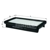 Filtru aer MAHLE ORIGINAL LX 2833