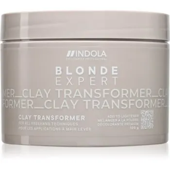 Indola Blond Expert Clay Transformer pudra decoloranta pentru par blond