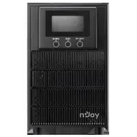 UPS nJoy Aten PRO 2000, 2000VA/ 1800W, On-line, LCD Display, 3 Prize Schuko cu Protectie, Management, Tower, Dubla conversie, PWUP-OL200AP-AZ01B