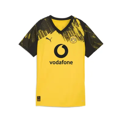 Tricou fotbal femei croială regulată Heimtrikot 25/26, galben PUMA