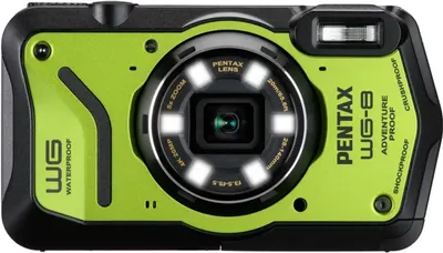 Aparat foto compact Pentax - WG-8, Green