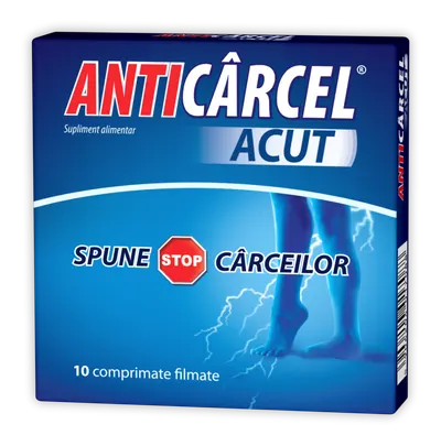 Anticarcel Acut, 10 comprimate, Zdrovit