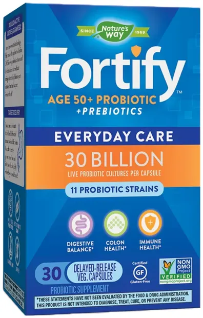 Fortify Probiotic 30 Billion Age 50+, 30 capsule, Nature's Way