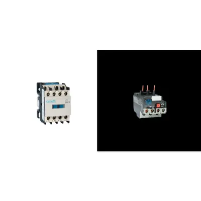 Pachet Contactor 18A 230V + Releu Termic 1-1.6A