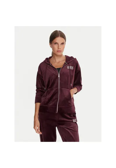 Hanorac sport dama visiniu - din material de calitate