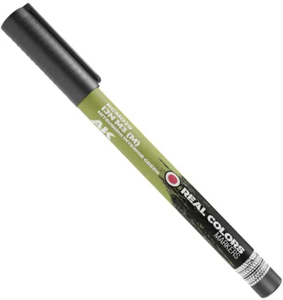 Marker cu vopsea acrilica AK Interactive - MITSUBISHI INTERIOR GREEN IJN M3 (RCM029)