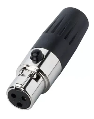 Bespeco Mini Canon - XLR3FXS, negru