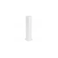 Snap-on mini-column - 4 compartimente - inaltime 0.68 m - aluminiu body - PVC capacs - alb finish