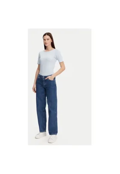 Bluza dama - 304883231 - Bumbac organic - Albastru - Albastru