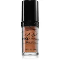 L.A. Girl Cosmetics PRO. Coverage fond de ten lichid iluminator culoare Soft Honey 28 ml