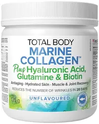 Total Body Marine Collagen, fără gust, 135 g, Natural Factors