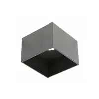 Spot - Ceiling fixture SAKURA,alum.,120x120x85,IP20,ES111,GU10,square,black