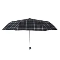 Umbrelă bărbați MINI manuală Perletti scottish black green