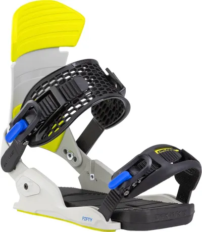Legaturi Snowboard DRAKE Fifty, Gri/Verde, Barbati