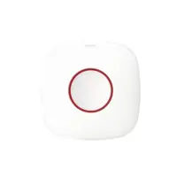 Buton de panica wireless Hikvision AX PRO DS-PDEB1-EG2-WE(B), 1 buton, 1.2 km, 868 MHz, alb