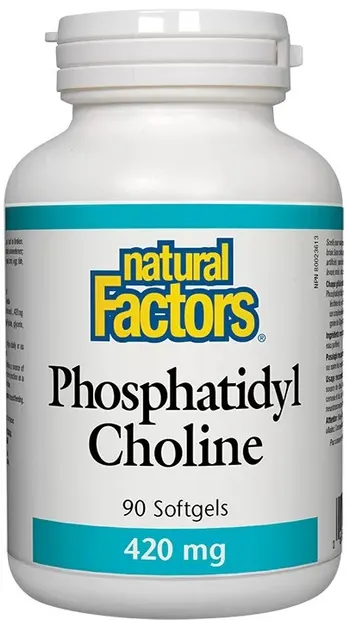 Phosphatidyl Choline, 420 mg, 90 capsule, Natural Factors