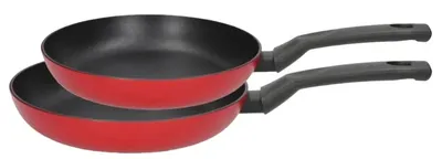 Set de tigăi Fagor - Elan 3 tigăi, 2 bucăți, roșu