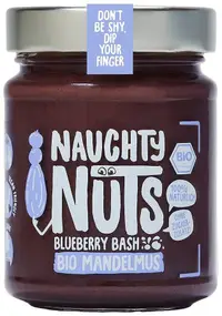 Tahini de migdale cu afine, 250 g, Naughty Nuts