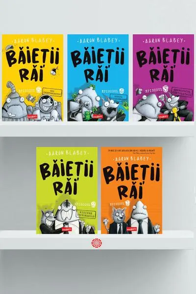 Pachet Seria Băieții răi - Aaron Blabey
