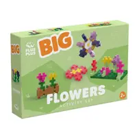 Set constructie Plus-Plus, 40 piese mari, Flori