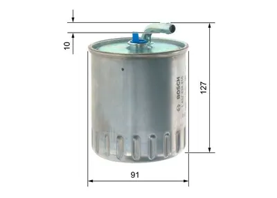 Filtru combustibil BOSCH 1 457 434 416
