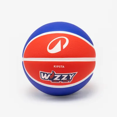 Minge de baschet mărimea 5 - WIZZY K900 Roșu Albastru
