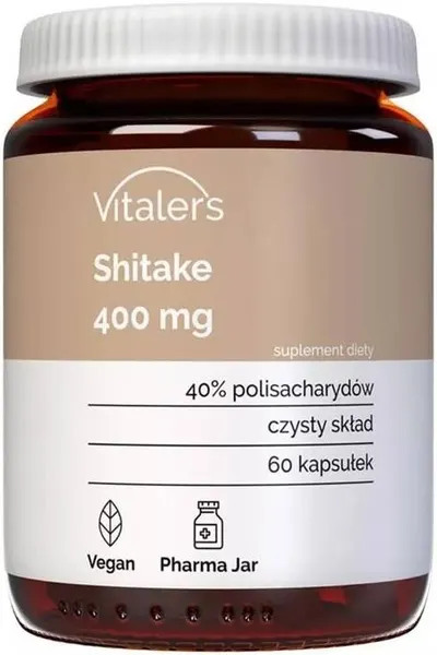 Vitaler's Shiitake, 400 mg, 60 capsule