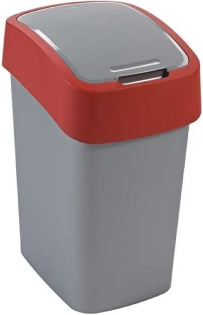Coș de gunoi Curver - Flip, 25 l, rosu