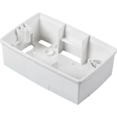 Doza aparenta pentru Ornament ONE - ITALIAN STANDARD 4 module- WHITE - CHORUS