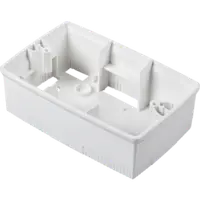 Doza aparenta pentru Ornament ONE - ITALIAN STANDARD 4 module- WHITE - CHORUS