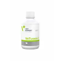 Sirop anti-tusiv pentru câini Vet Expert Vetussin, 100 ml: cu vitamine, extracte naturale