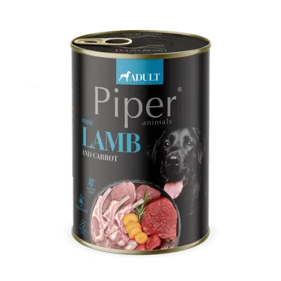 Piper Adult Dog, Miel si Morcov, 400 g