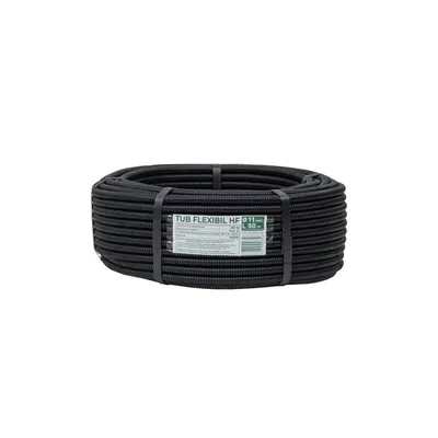 Tub Flexibil, Copex, Lungime 50 m, Diametru 11 mm, fara Fir de Tragere, PVC